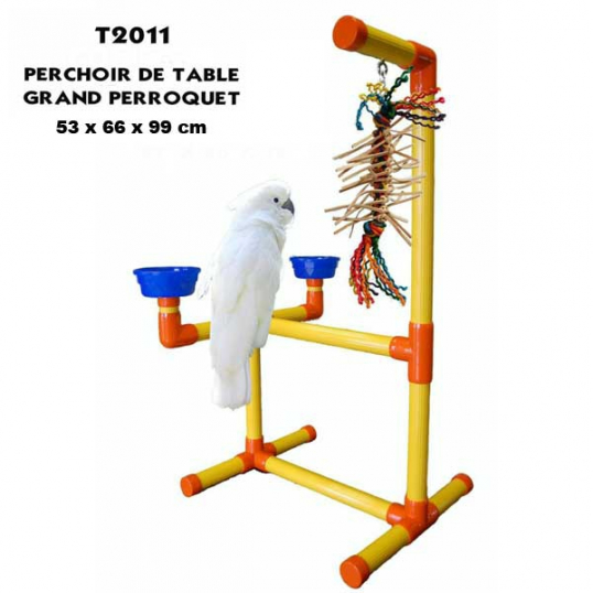 marque generique - Support oiseau perroquet perchoir station