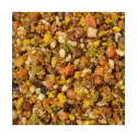 Pâtée Bravo Fruit Mix grossier pour perruches et perroquets en seau 5kg - Bird-X